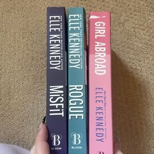 Bloom Coffee Table Book Trio - Pink, Teal, Black